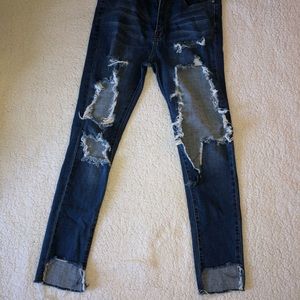 Highwaisted jeans